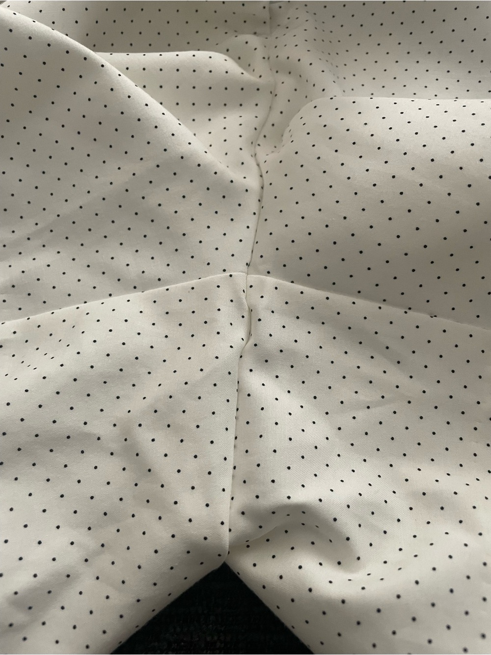 Rachel Zoe White Micro Polka Dot Shorts Pockets Size 4 - Picture 6 of 6